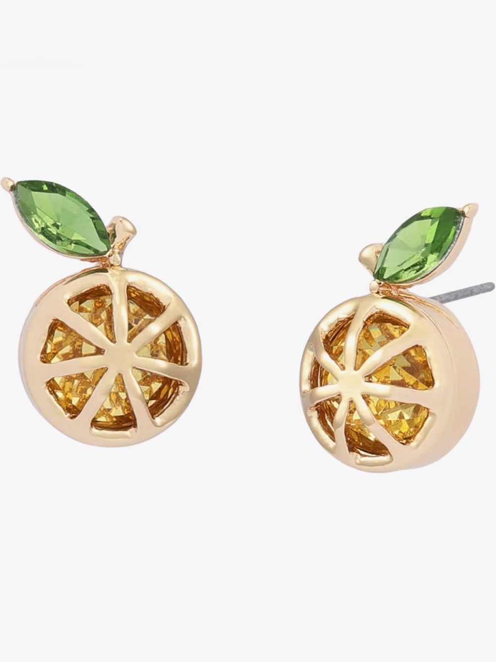 Betsey Johnson Lemon Earrings